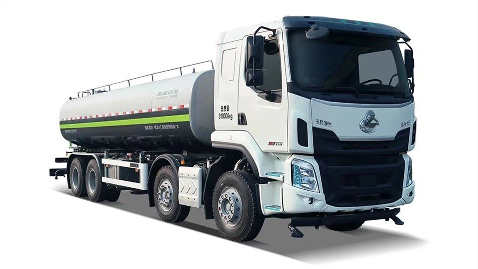 Dongfeng 20-25tons Heavy Duty 22cbm/22000liters High Pressure Water and Broom Cleaning ...