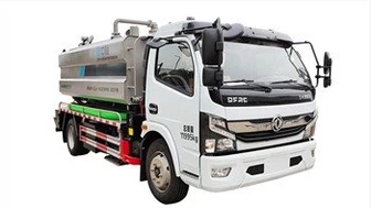 Sewage Suction Tanker Truck