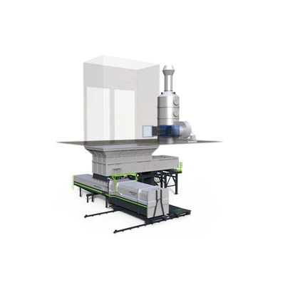 Horizontal Direct-Compacting Garbage Station