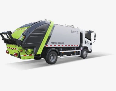 Short Wheelbase Compression Garbage Truck