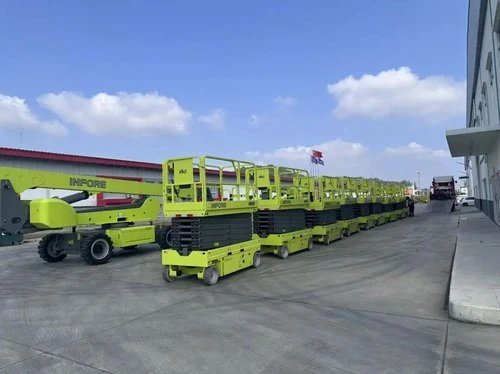 Infore Enviro Intelligent Aerial Work Platforms Batch Delivered To Thailand